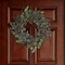 24" Seeded Eucalyptus Wreath - Handcrafted Lifelike Decor for Front Door, Wall, Mantel & Tabletop - Elegant Floral Accent for Home - Floral Home by Artificial Flowers